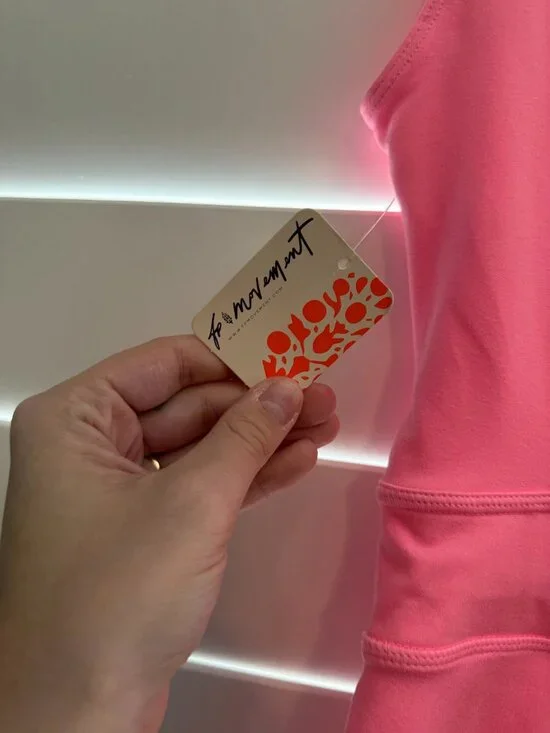 FP Movement Easy Does It Dress - Pink Lemonade Large - Picture 11 of 11